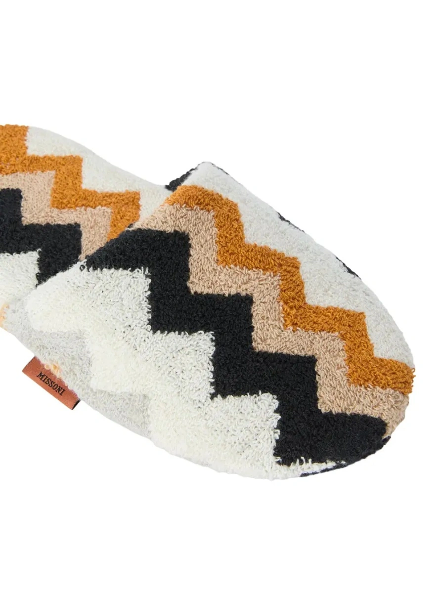 Slapi MISSONI BEACHWEAR HOME multicolor din bumbac - Img 3