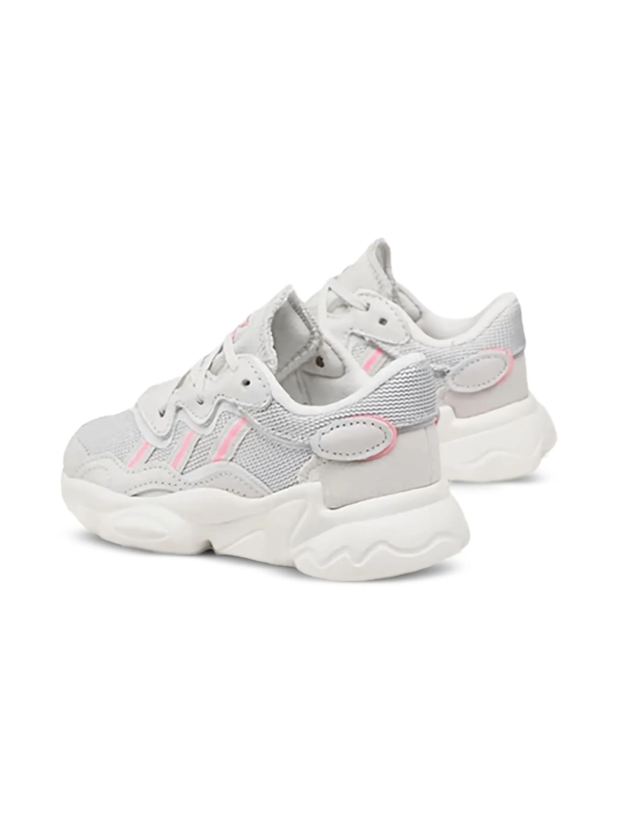 Sneakers adidas Originals albi din material textil - Img 2
