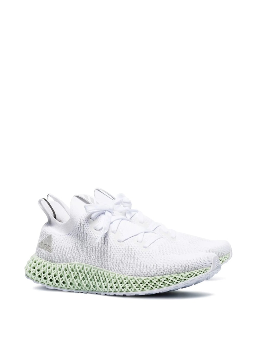 Sneakers adidas Originals albi din poliamida - Img 3