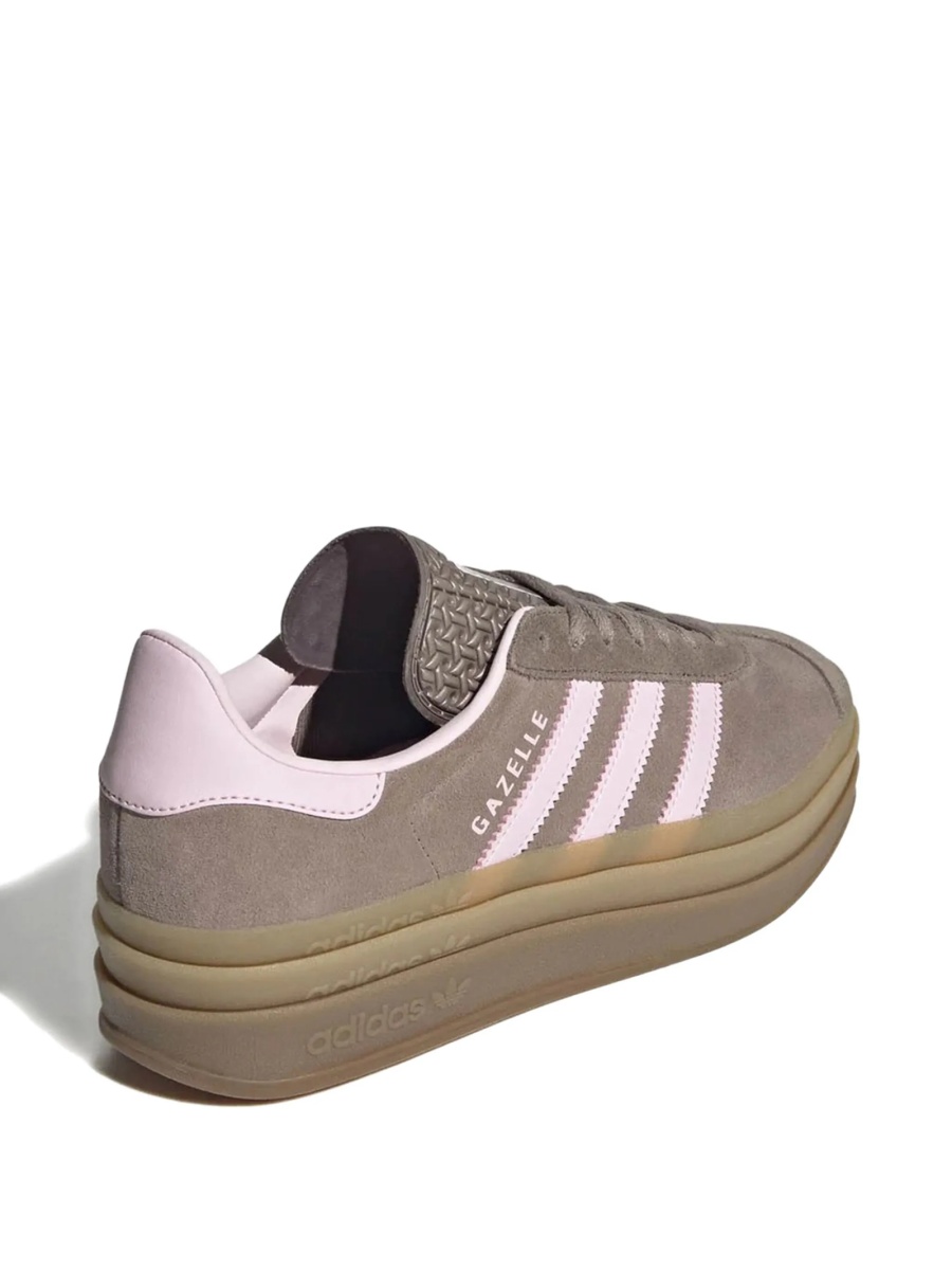 Sneakers adidas Originals maro din piele intoarsa - Img 3