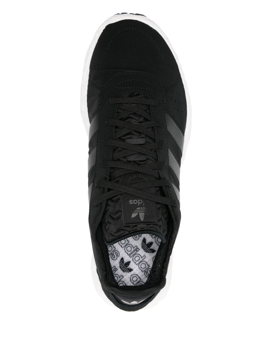 Sneakers adidas Originals negri din material textil - Img 4