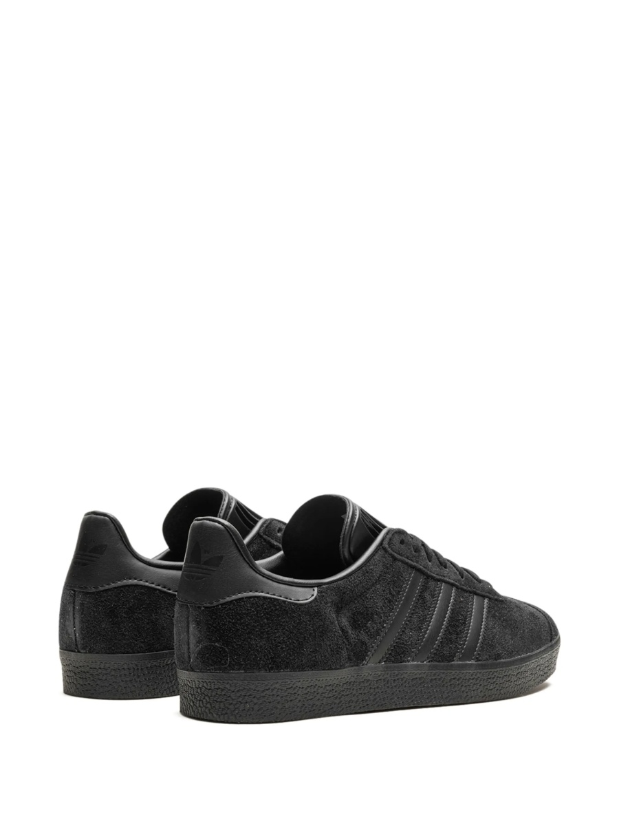 Sneakers adidas Originals negri din piele intoarsa - Img 3