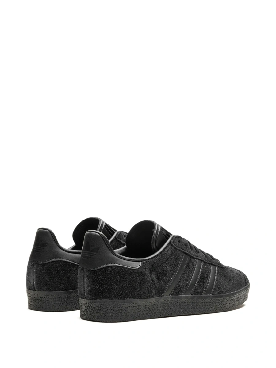 Sneakers adidas Originals negri din piele intoarsa - Img 3