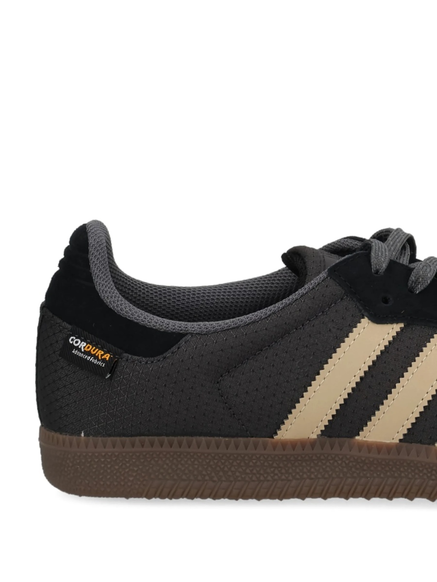 Sneakers adidas Originals samba negri din material textil si piele intoarsa - Img 2