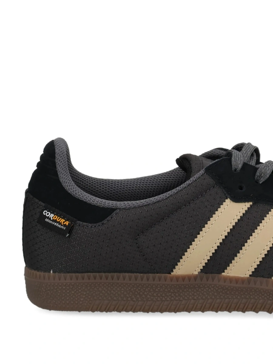 Sneakers adidas Originals samba negri din material textil si piele intoarsa - Img 2
