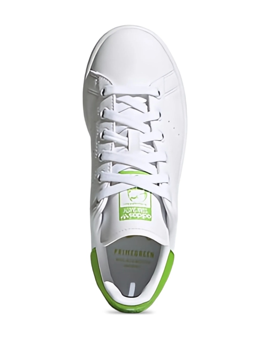 Sneakers adidas Originals stan smith albi din piele - Img 4