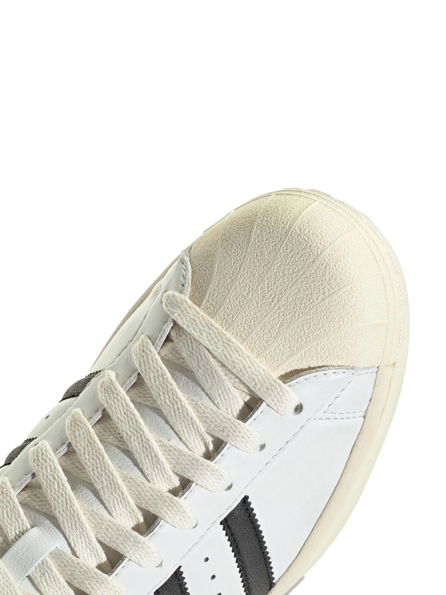 Sneakers adidas Originals superstar albi din piele - Img 5