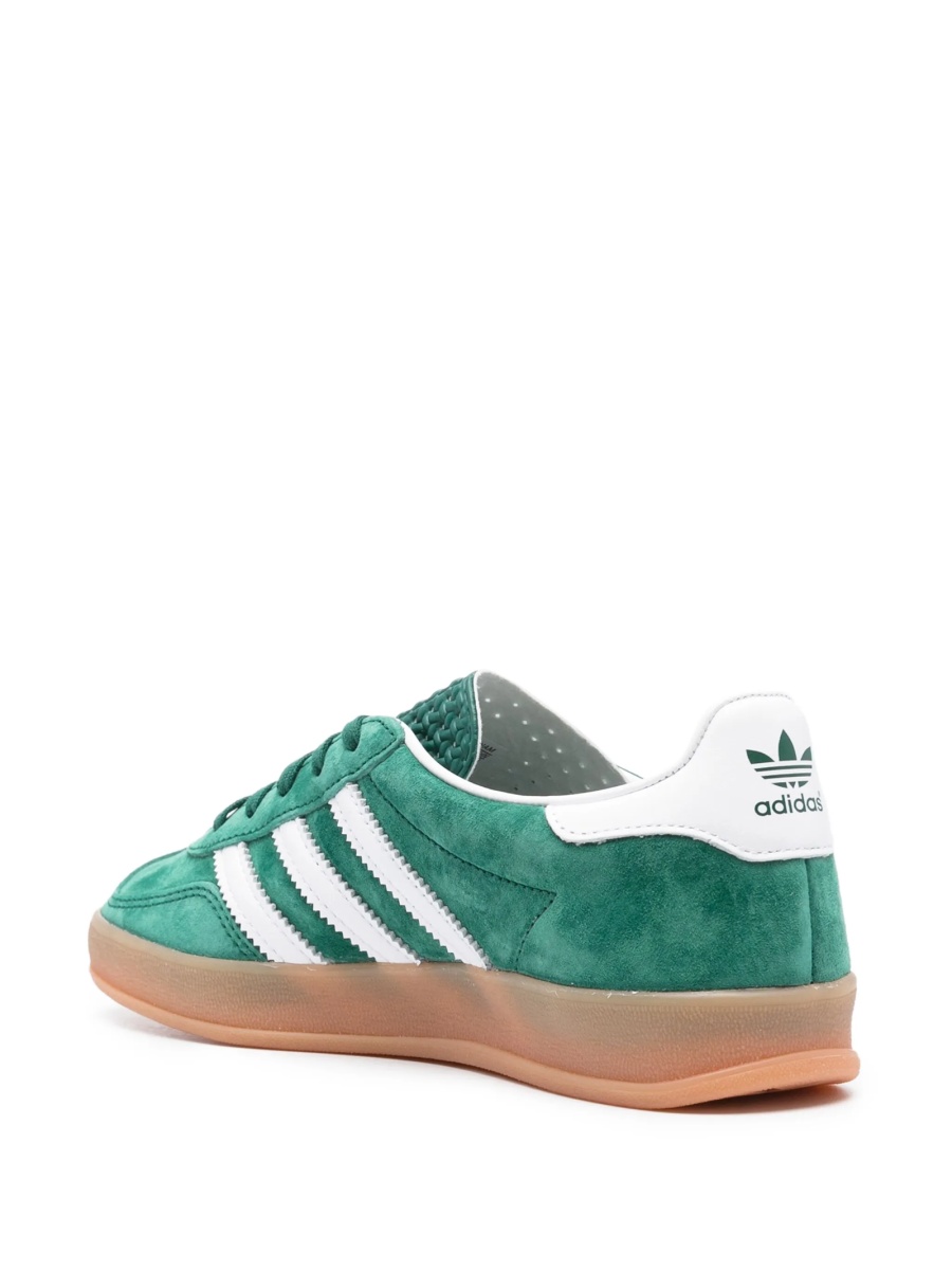 Sneakers adidas Originals verzi din piele intoarsa - Img 3