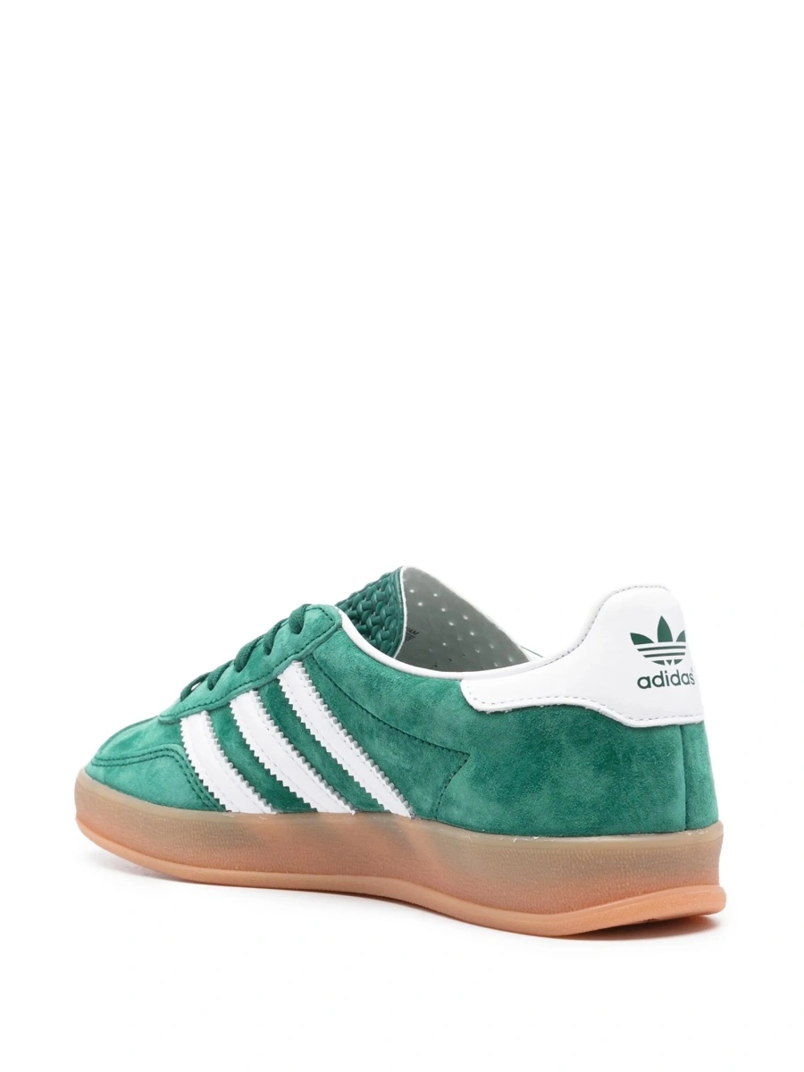 Sneakers adidas Originals verzi din piele intoarsa - Img 3