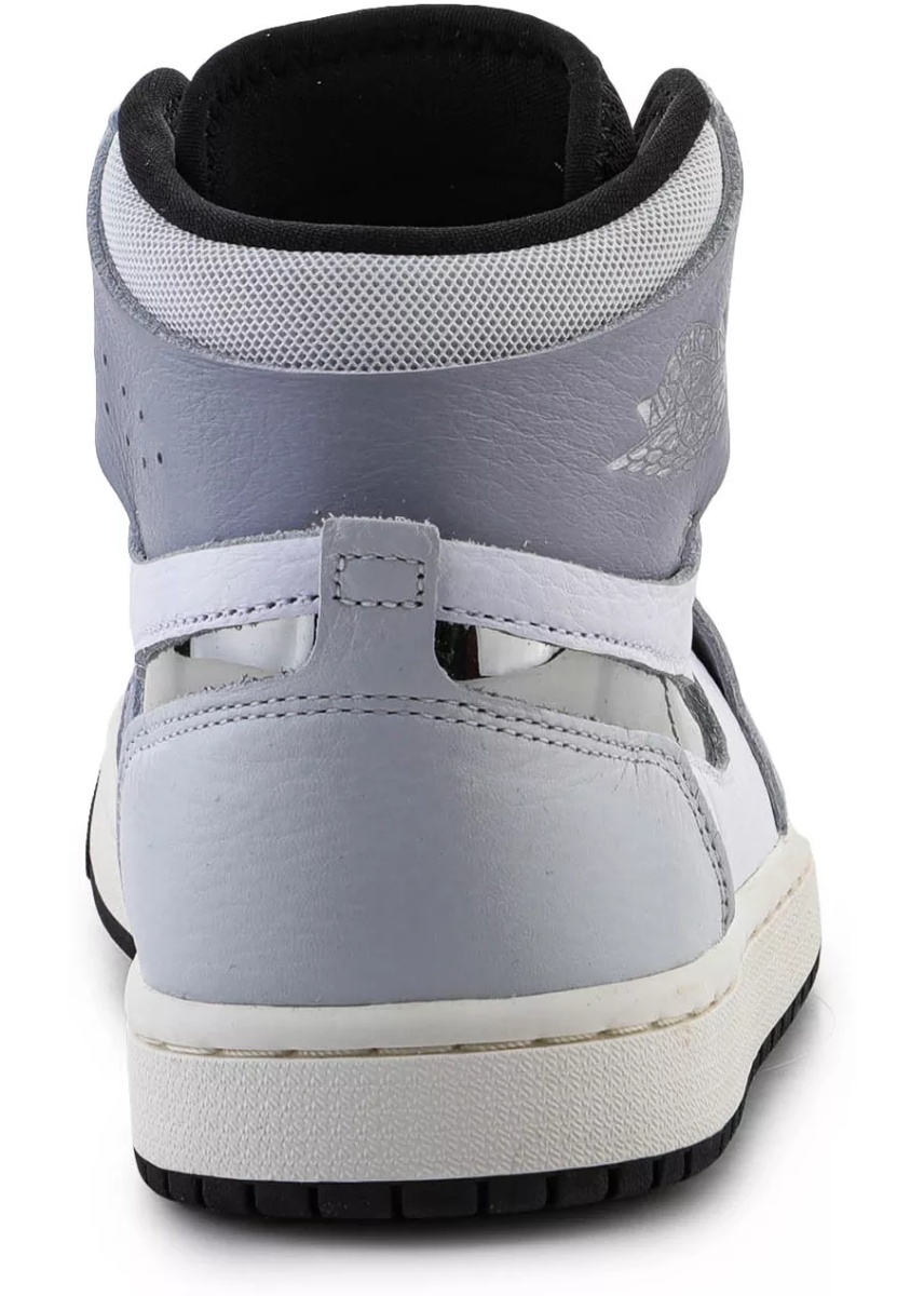 Sneakers Air Jordan 1 Zoom CMFT 2 Wmns White/Metallic Silver/Black - Img 5