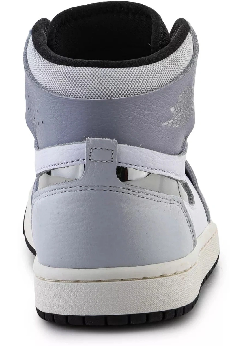 Sneakers Air Jordan 1 Zoom CMFT 2 Wmns White/Metallic Silver/Black - Img 5