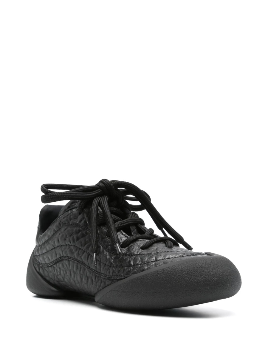 Sneakers Alexander McQueen negri din piele - Img 2