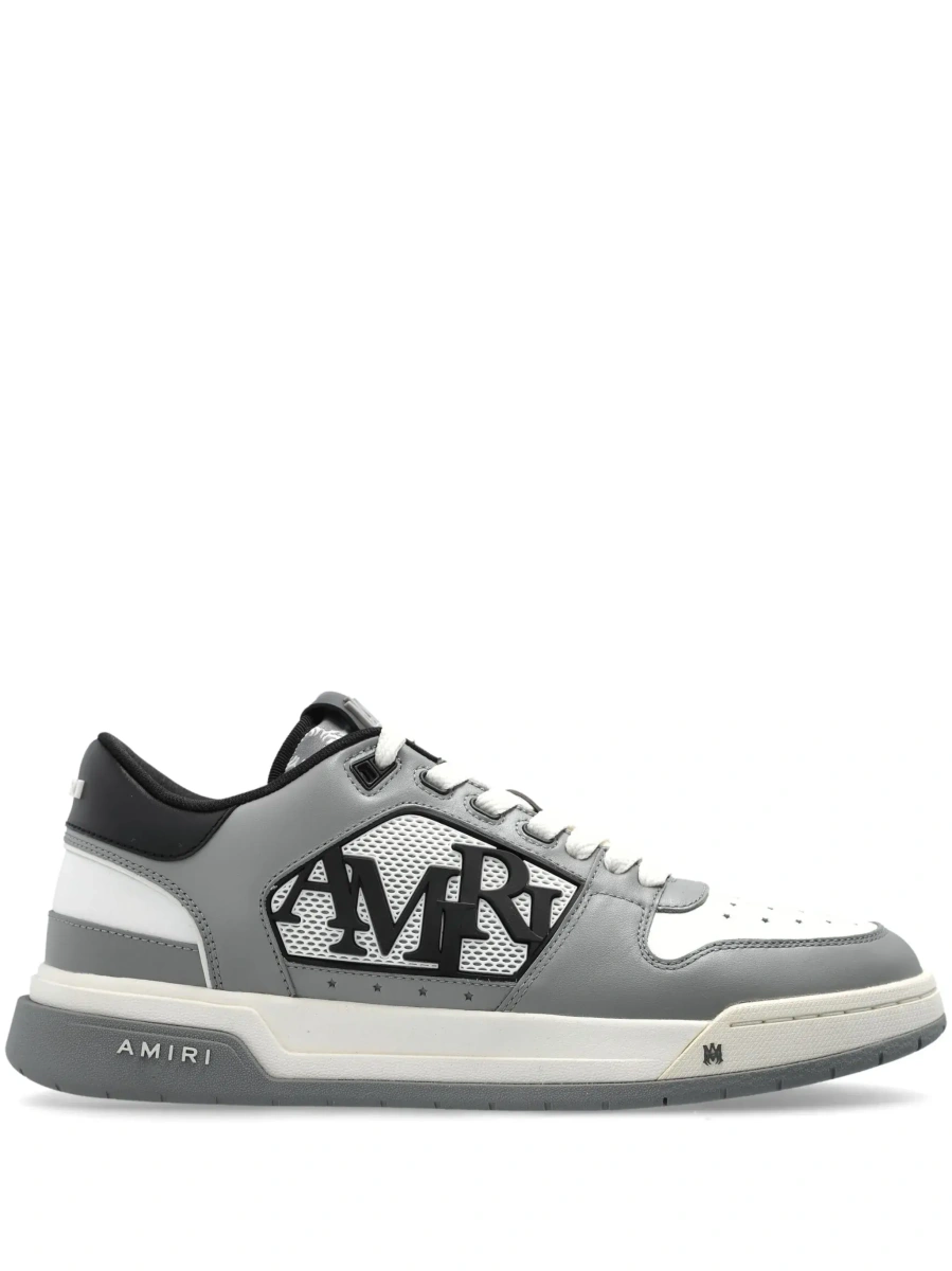 Sneakers AMIRI gri din piele - Img 9
