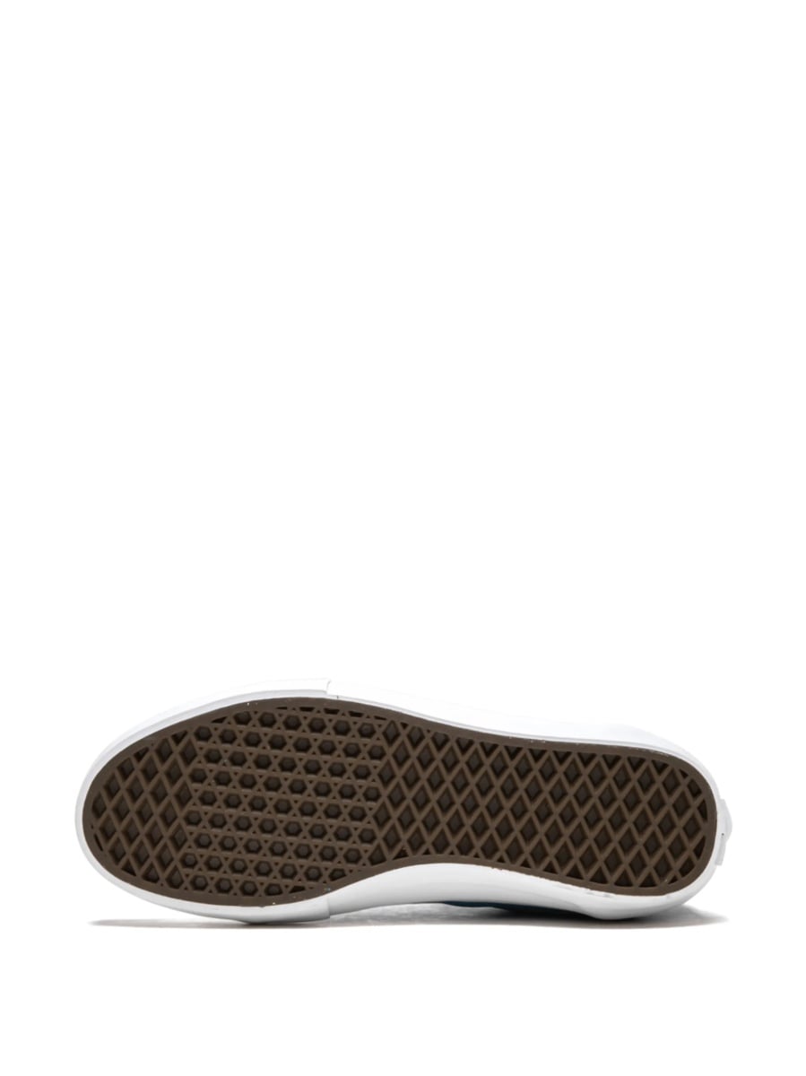 Sneakers ASH Old Skool albastri din piele - Img 4