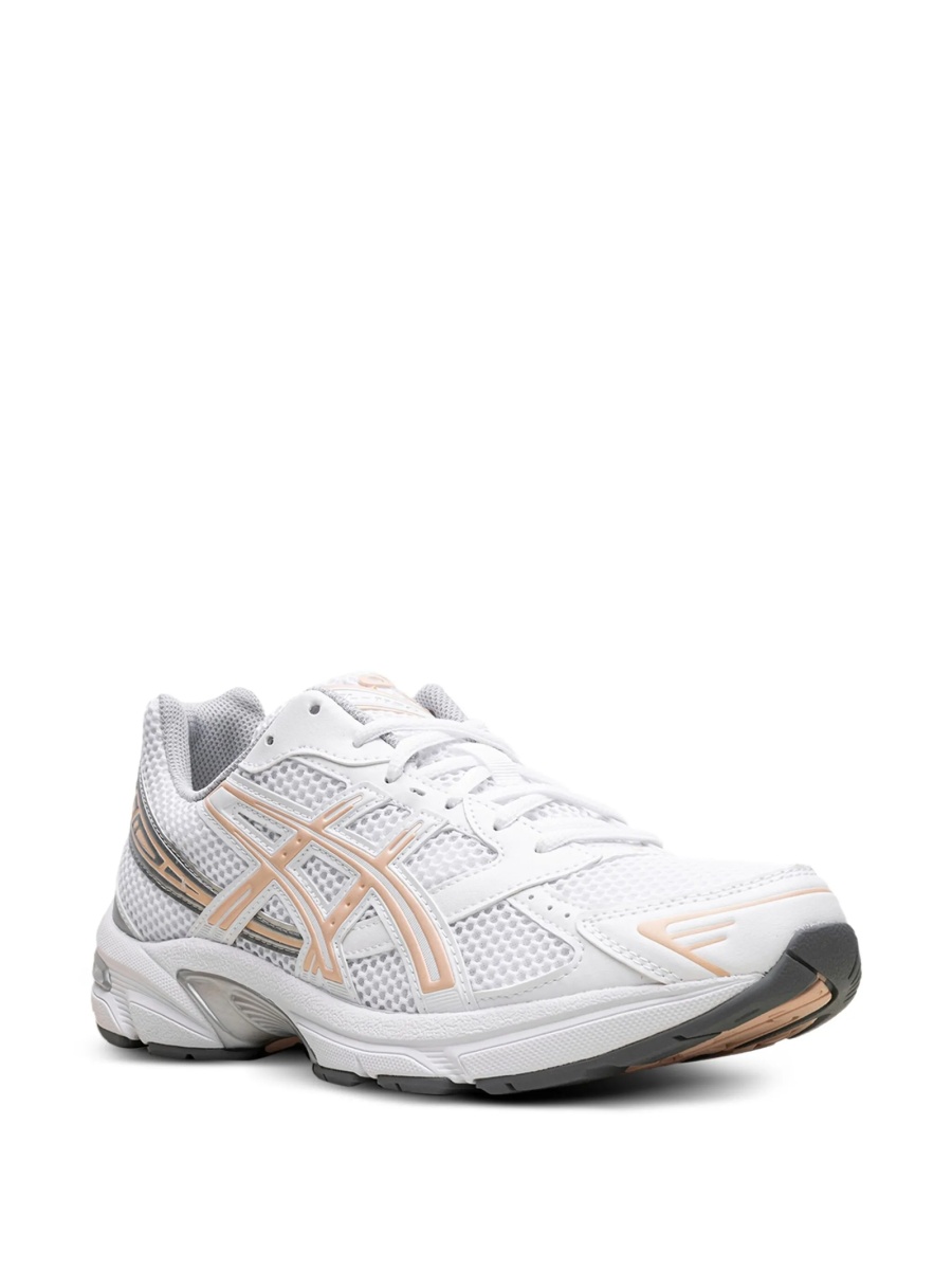 Sneakers ASICS albi din material textil si material reciclat - Img 2