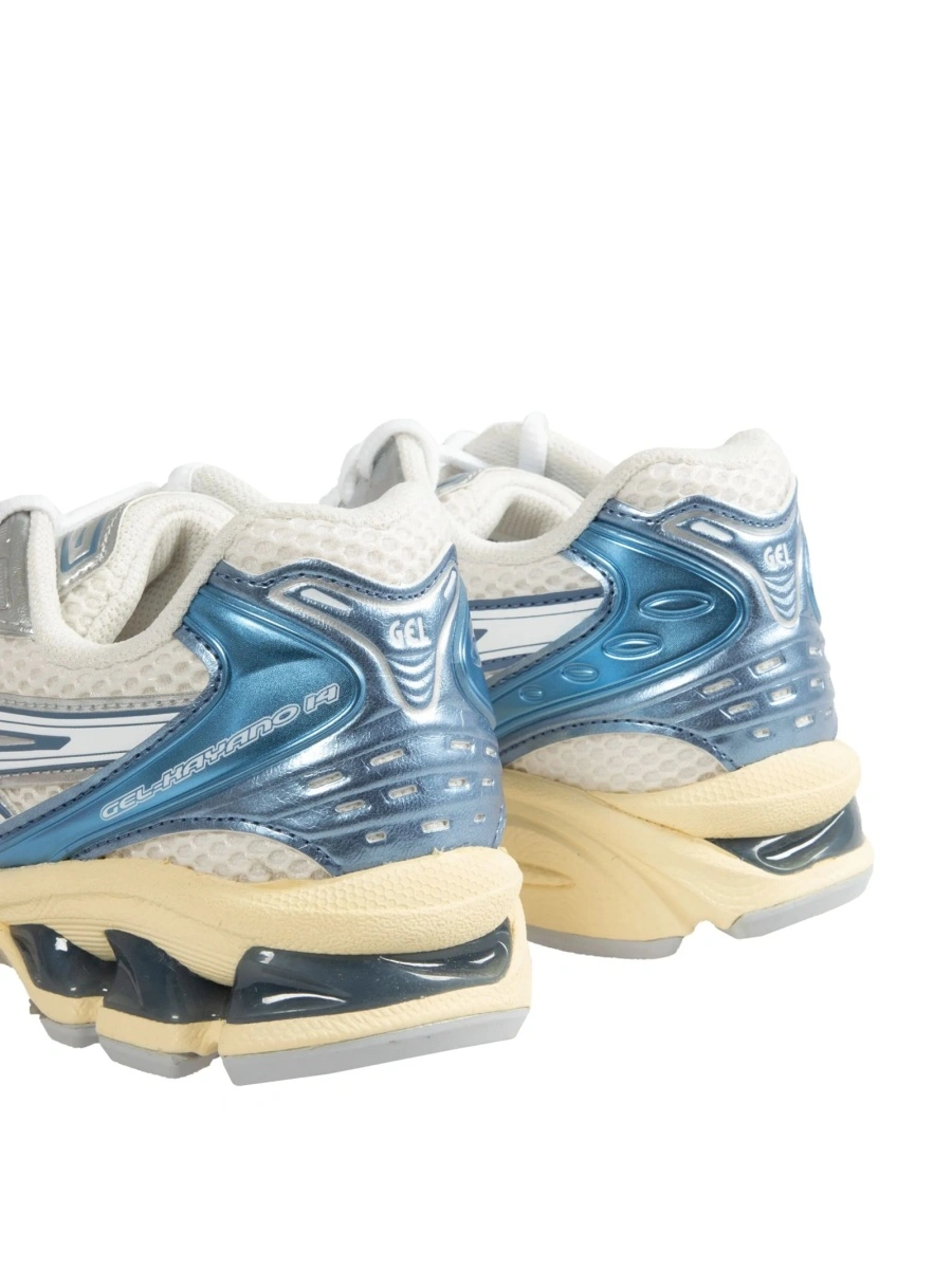 Sneakers ASICS albi din plasa si poliuretan - Img 10