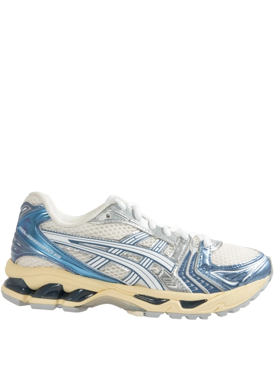 Sneakers ASICS albi din plasa si poliuretan - Img 12