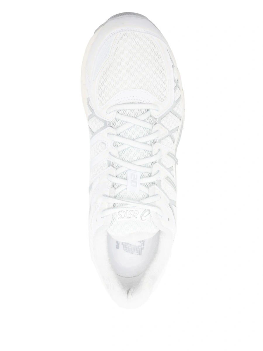 Sneakers ASICS albi din poliuretan si material textil - Img 4