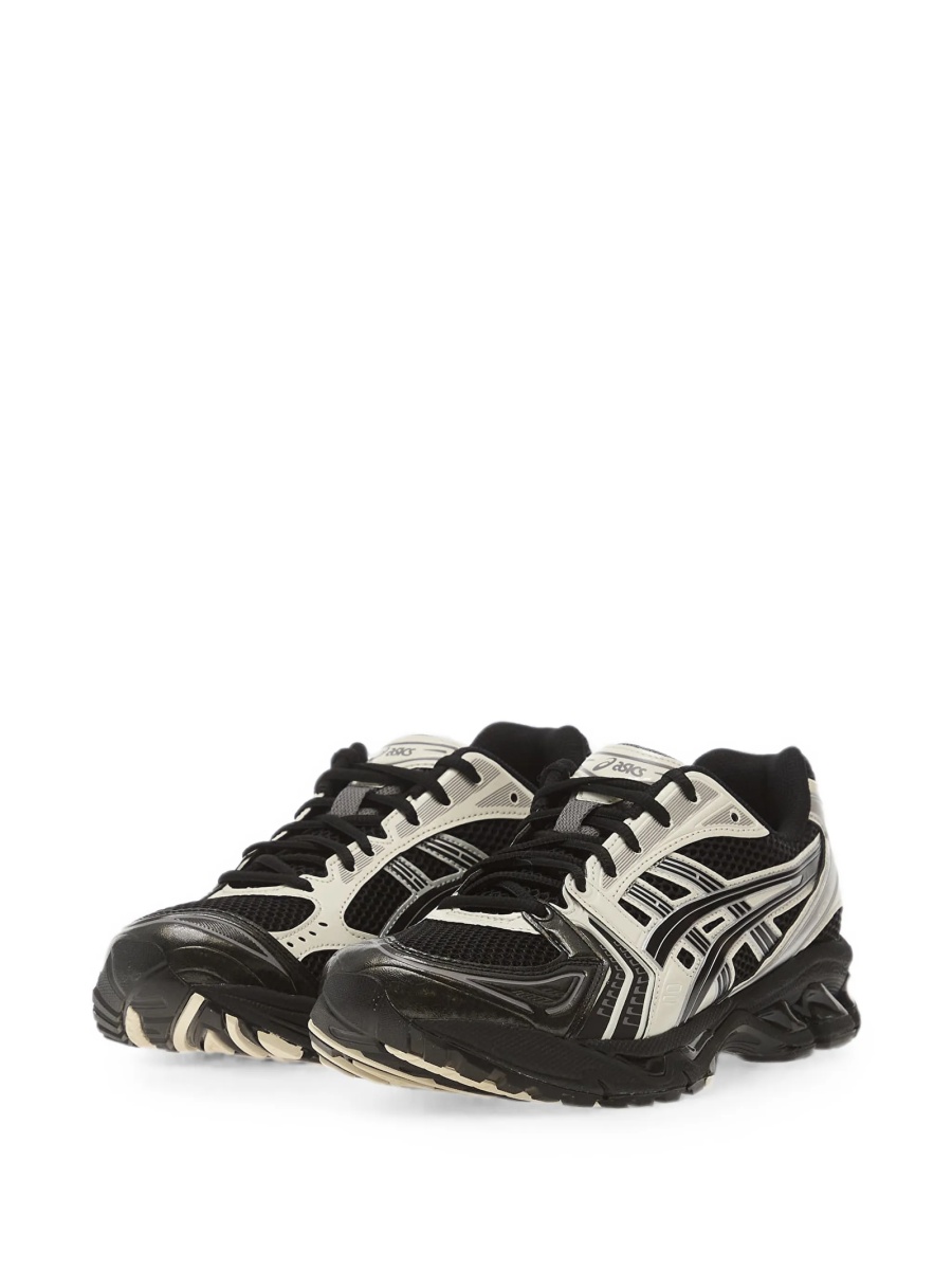 Sneakers ASICS negri din matase si nylon - Img 3