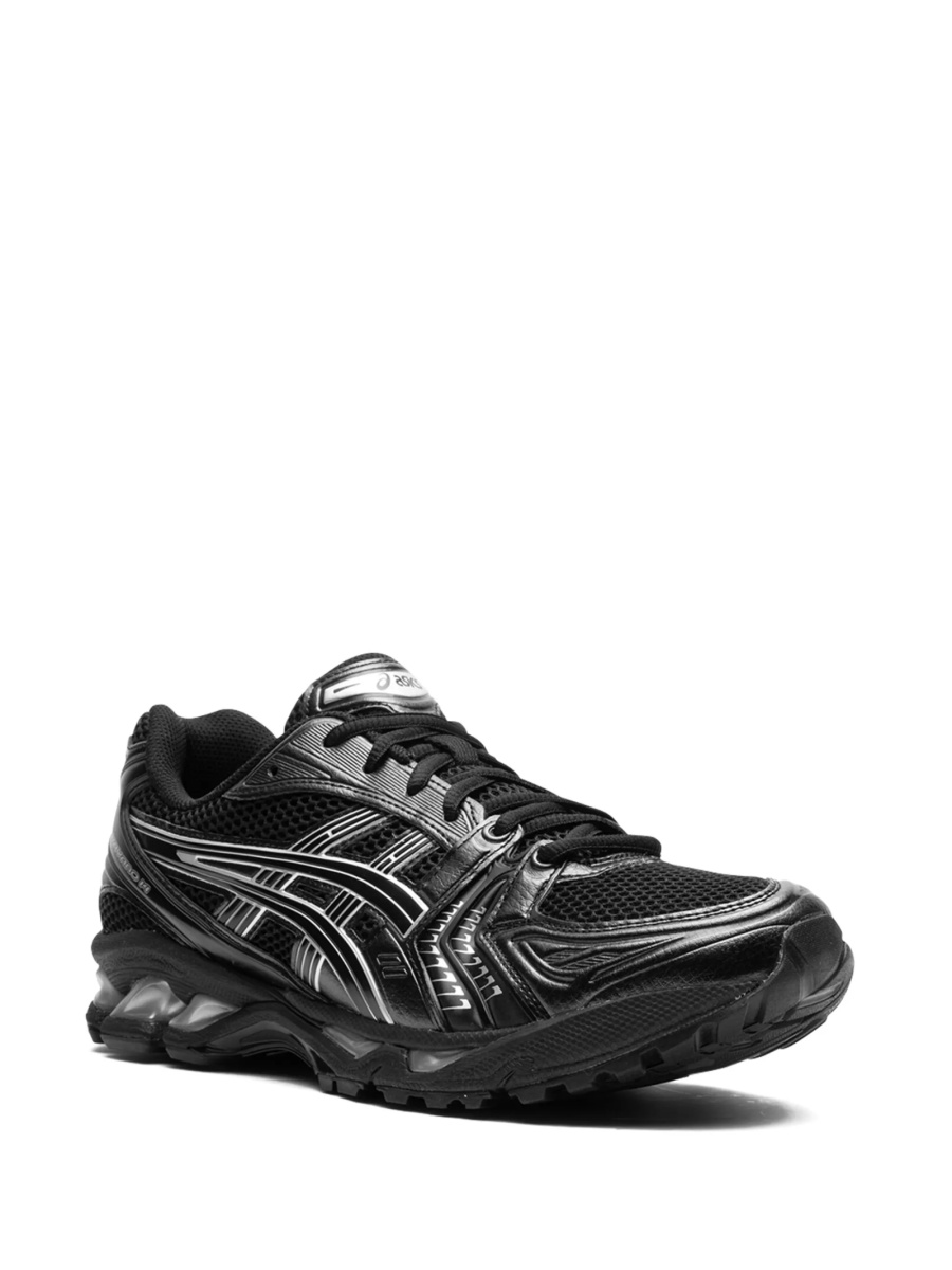 Sneakers ASICS negri din poliuretan si material textil - Img 2