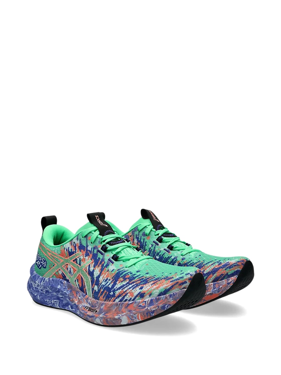 Sneakers ASICS verzi din material textil - Img 2