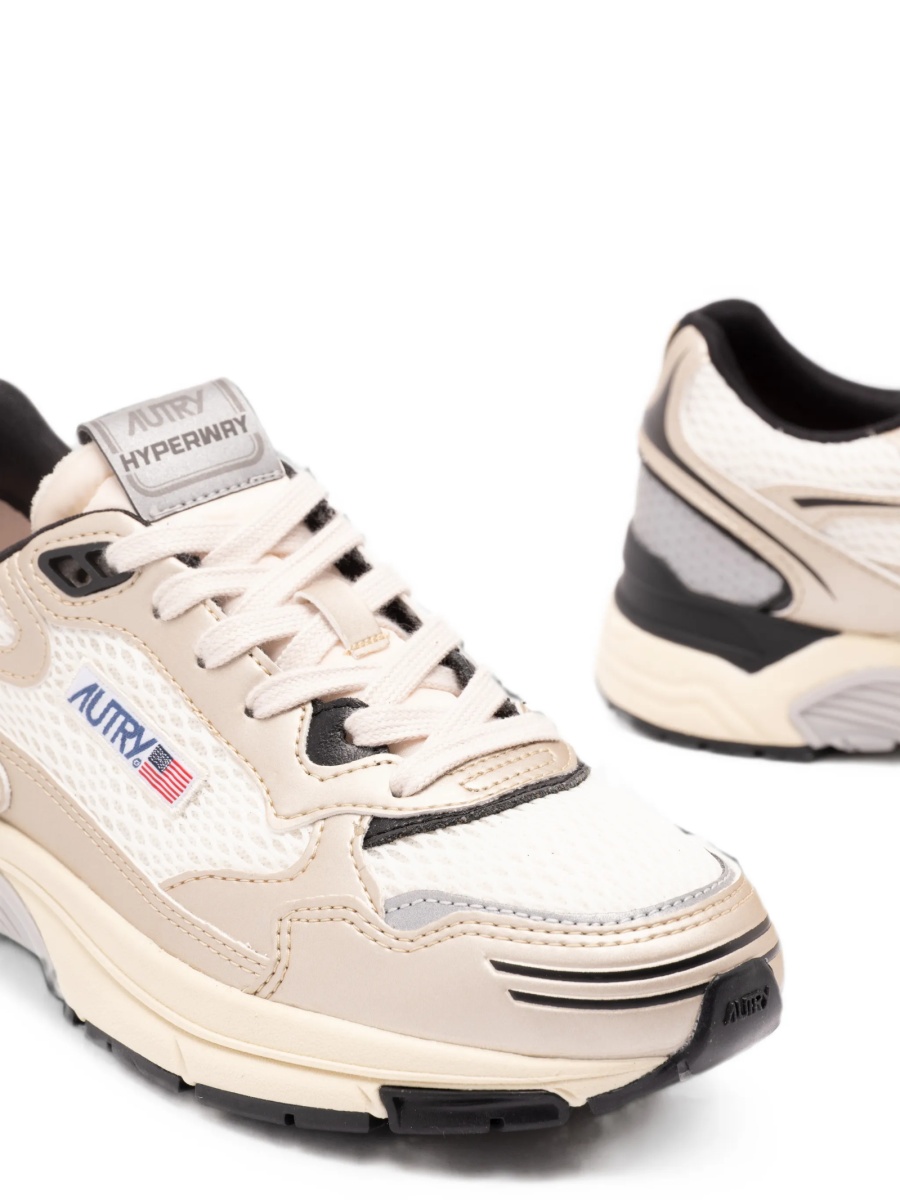 Sneakers AUTRY albi din nylon si poliuretan - Img 5