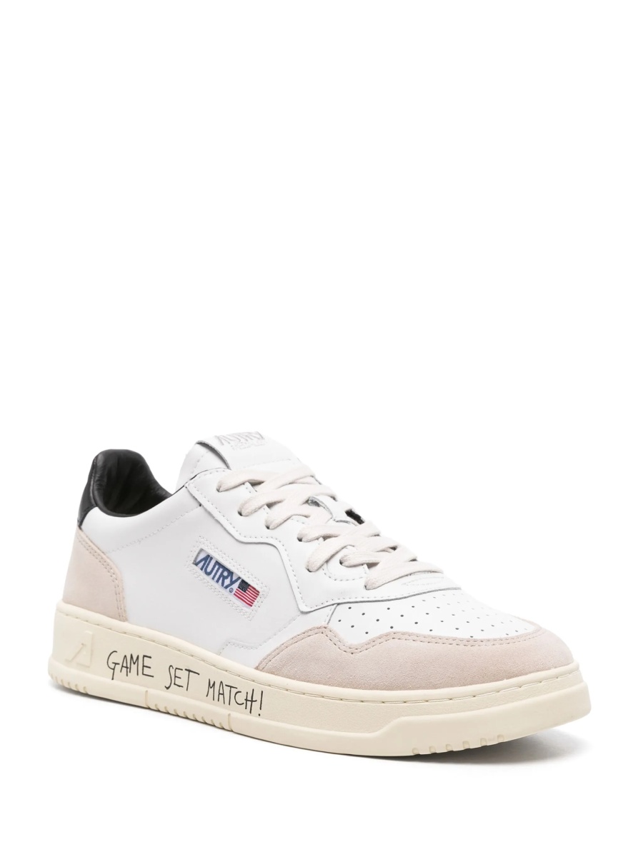 Sneakers AUTRY albi din piele - Img 2
