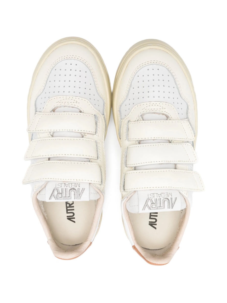 Sneakers AUTRY albi din piele - Img 3