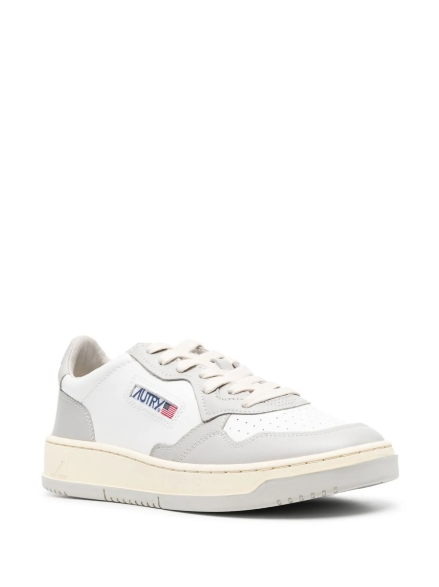 Sneakers AUTRY albi din piele - Img 2