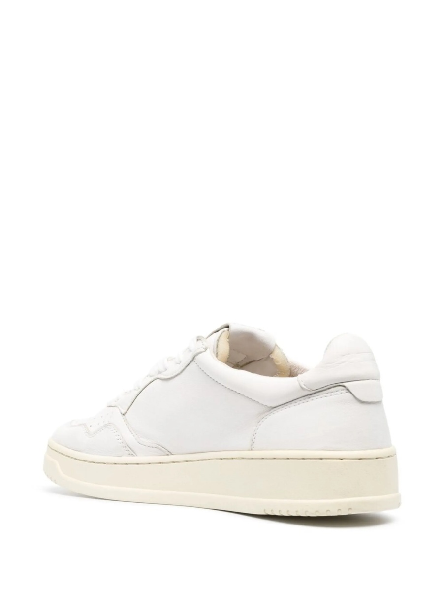 Sneakers AUTRY albi din piele - Img 3