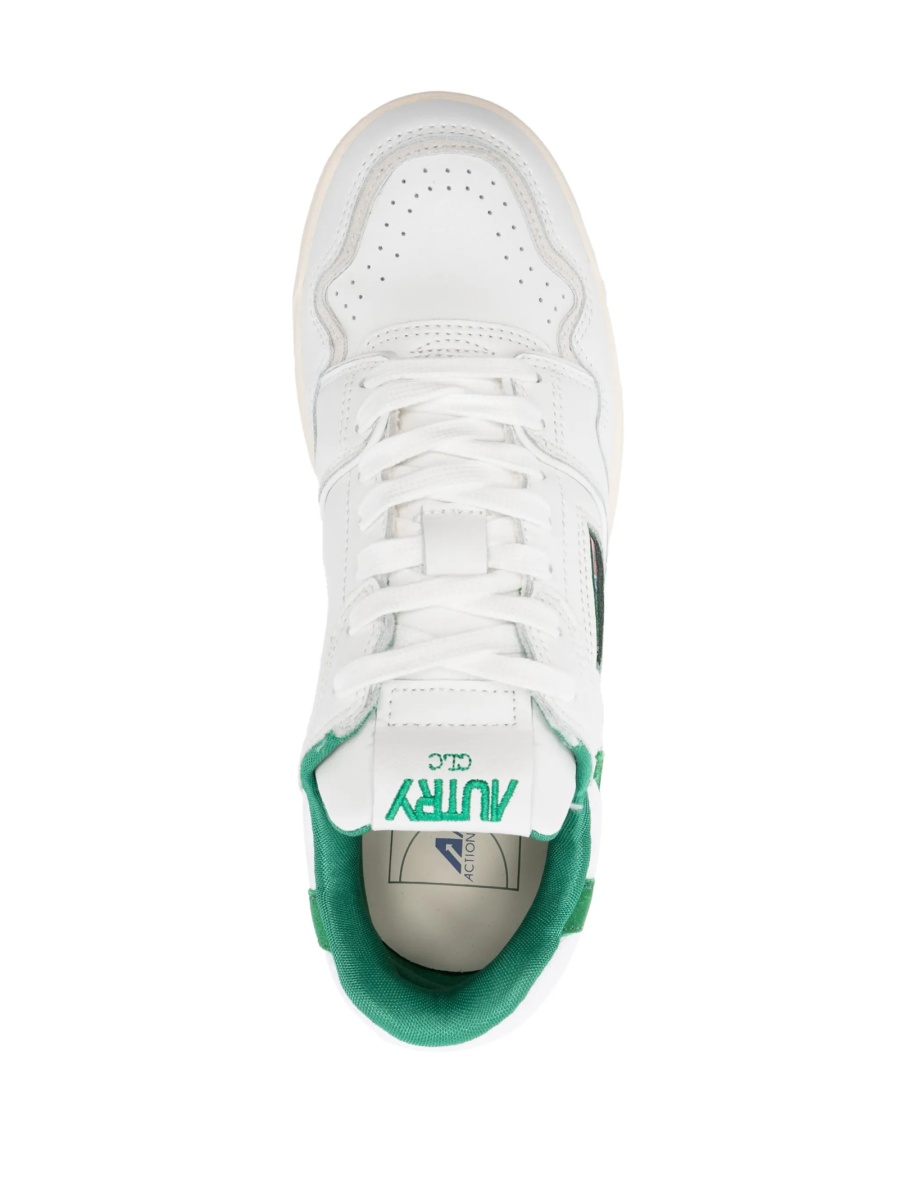 Sneakers AUTRY albi din piele - Img 4