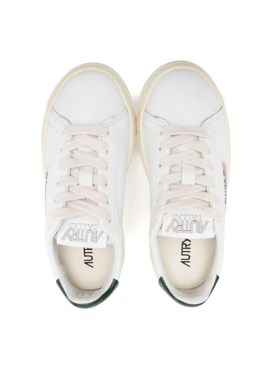 Sneakers AUTRY albi din piele - Img 3