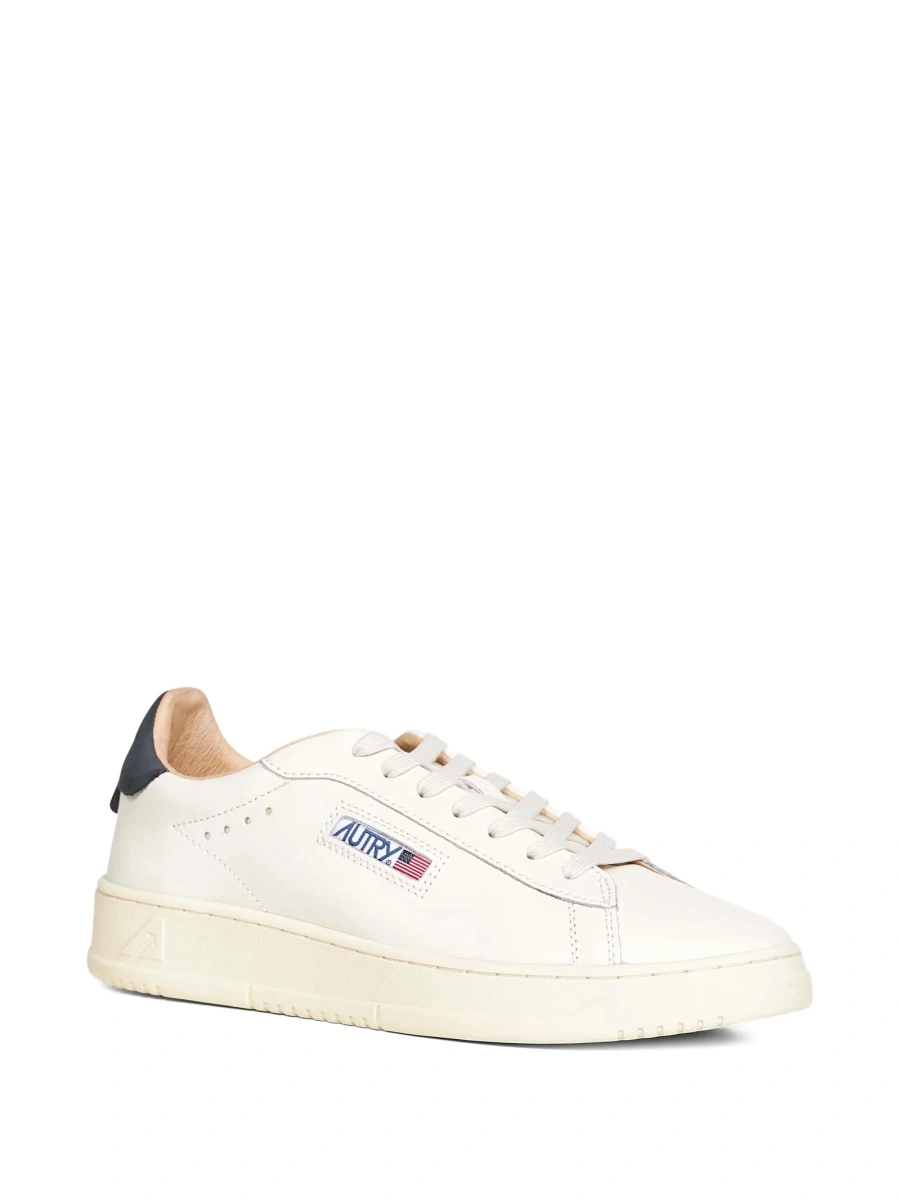 Sneakers AUTRY albi din piele - Img 2