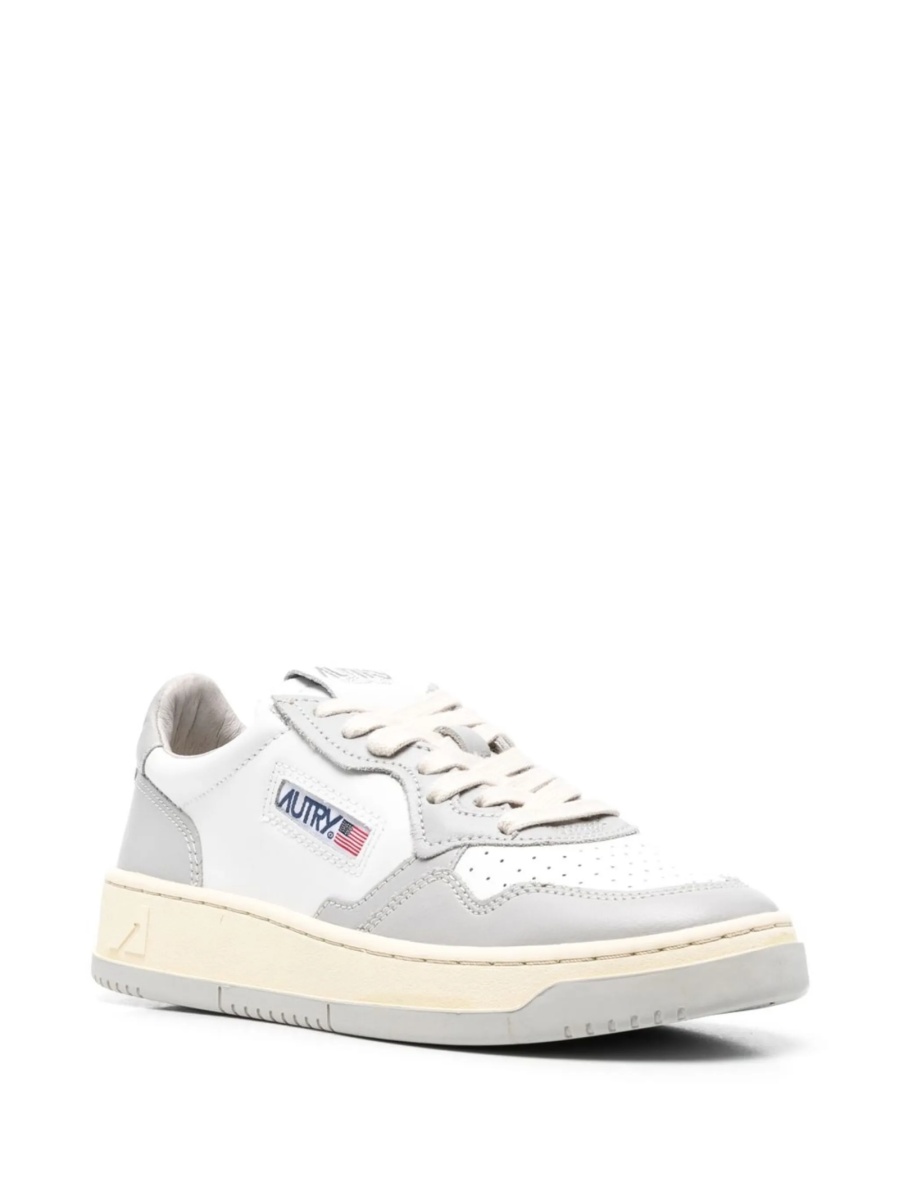 Sneakers AUTRY albi din piele - Img 2