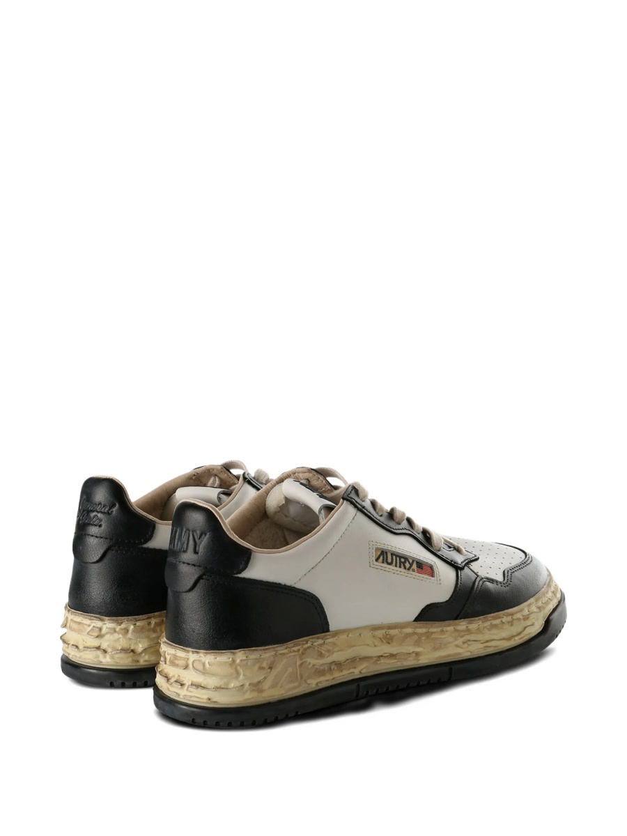Sneakers AUTRY albi din piele - Img 3