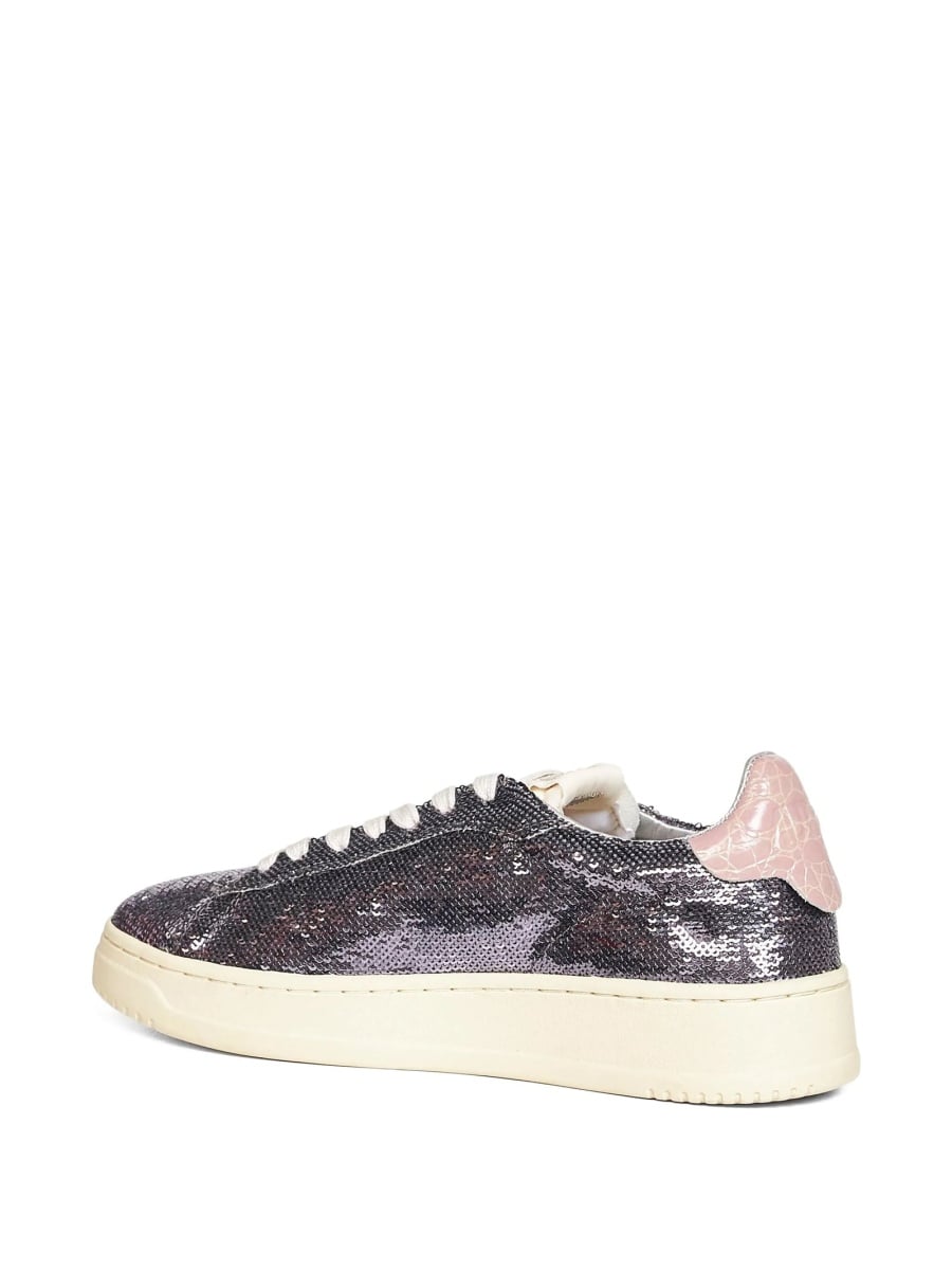 Sneakers AUTRY gri din polyester si nylon - Img 3