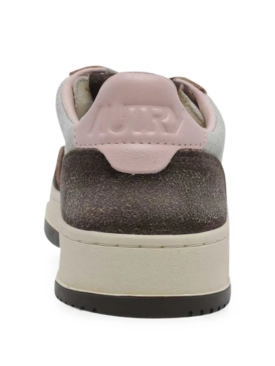 Sneakers AUTRY maro din piele intoarsa 'Medalist LS' - Img 6