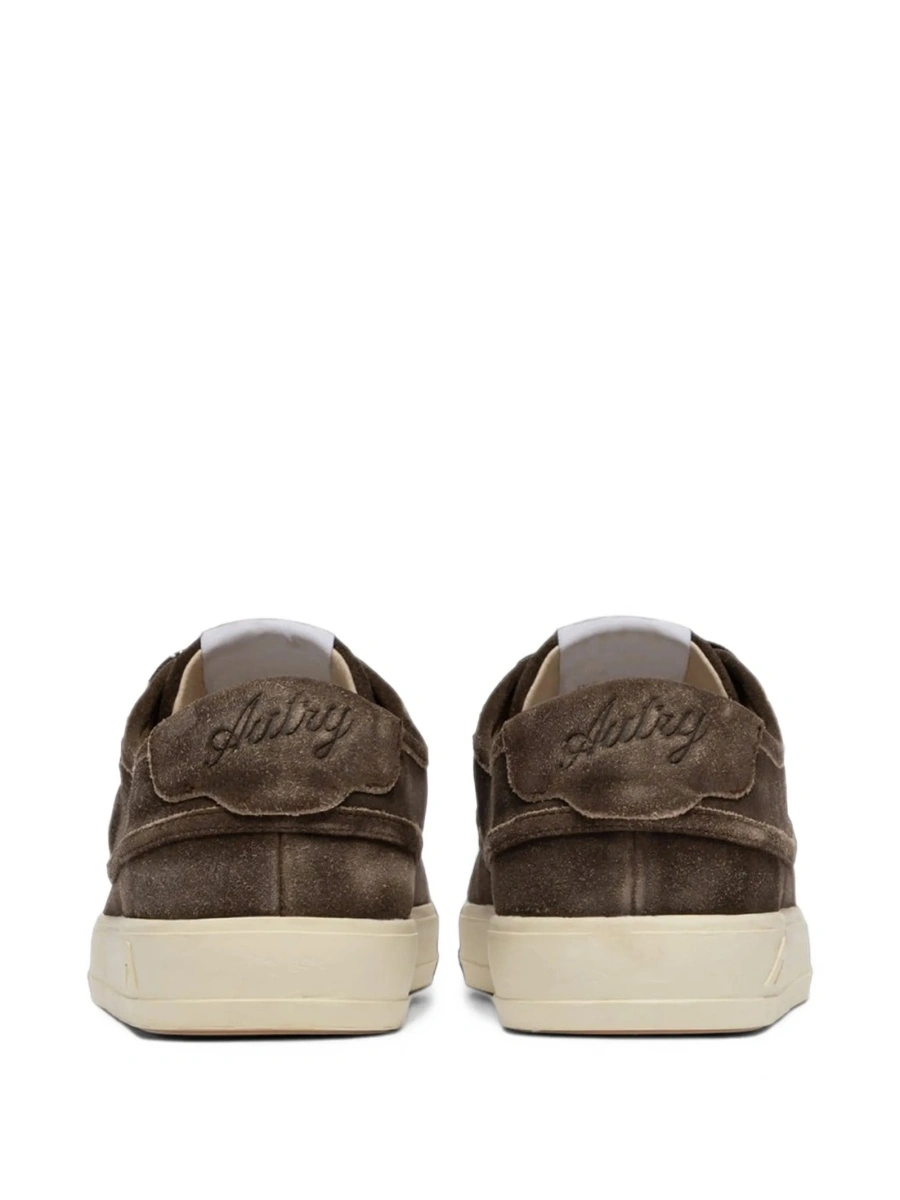 Sneakers AUTRY maro din piele intoarsa - Img 3