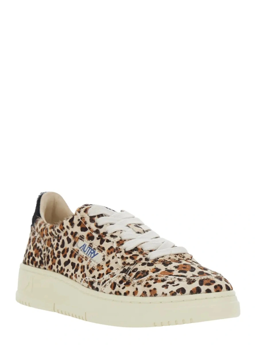 Sneakers AUTRY maro din piele 'Medalist' - Img 2