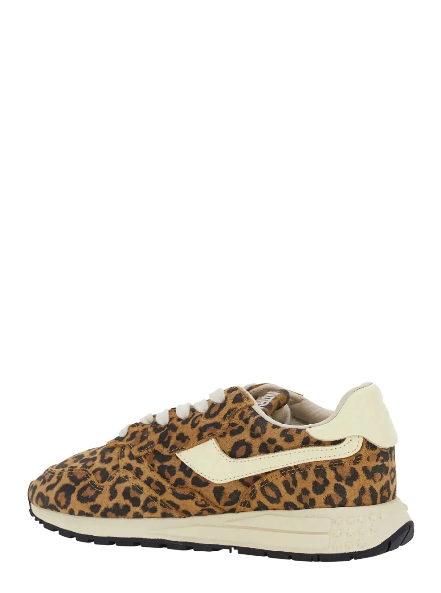 Sneakers AUTRY maro din piele - Img 3