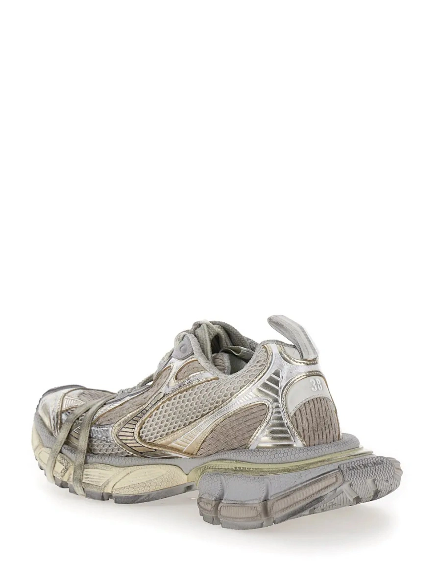 Sneakers Balenciaga gri din tesatura tehnica '3XL' - Img 2