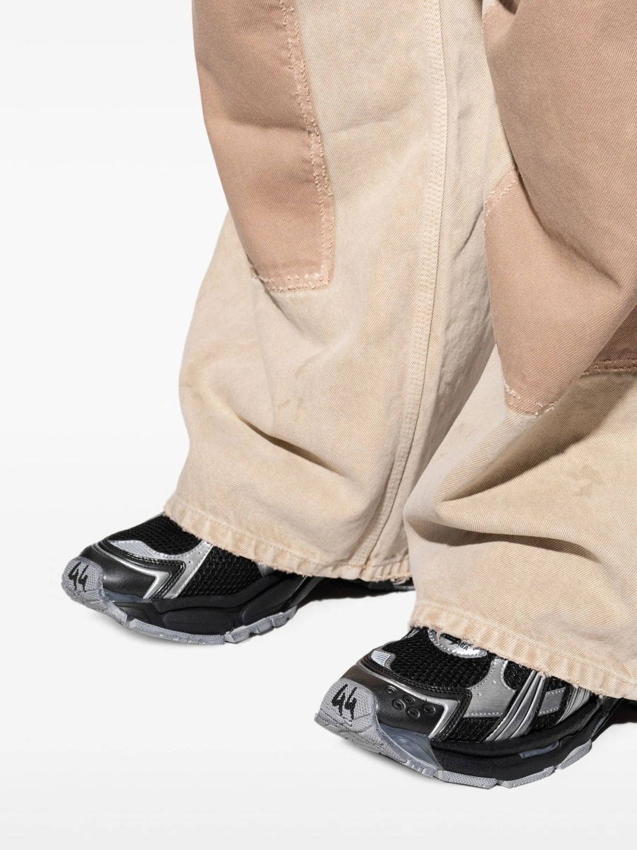 Sneakers Balenciaga negri din polyester si poliuretan - Img 5