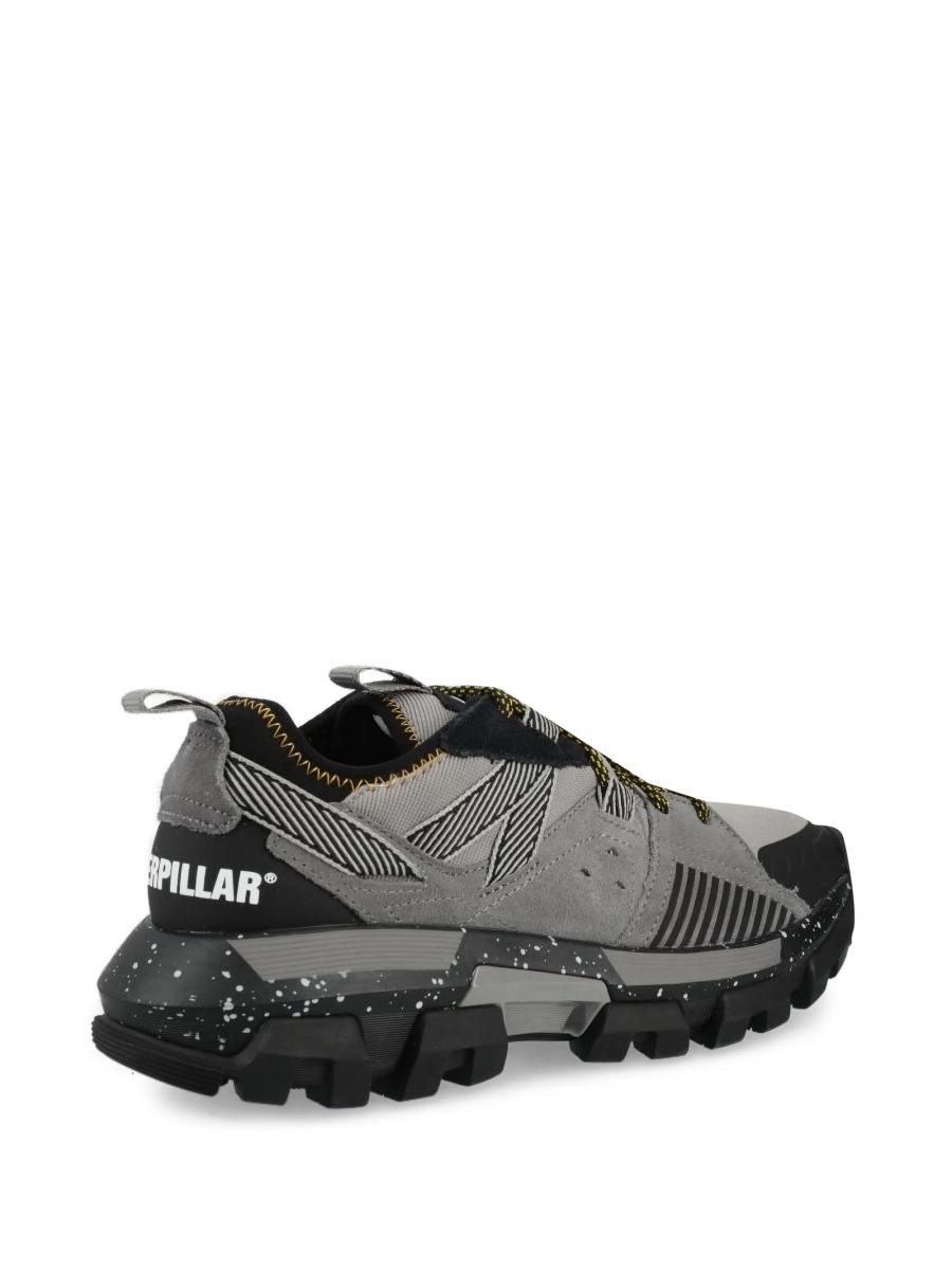 Sneakers Caterpillar gri din piele intoarsa - Img 4