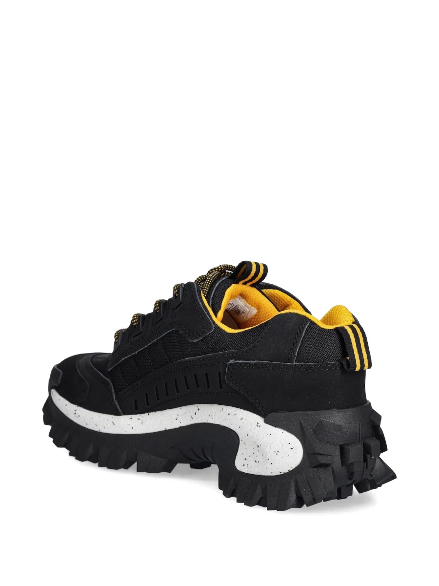 Sneakers Caterpillar negri din material textil si plastic - Img 4