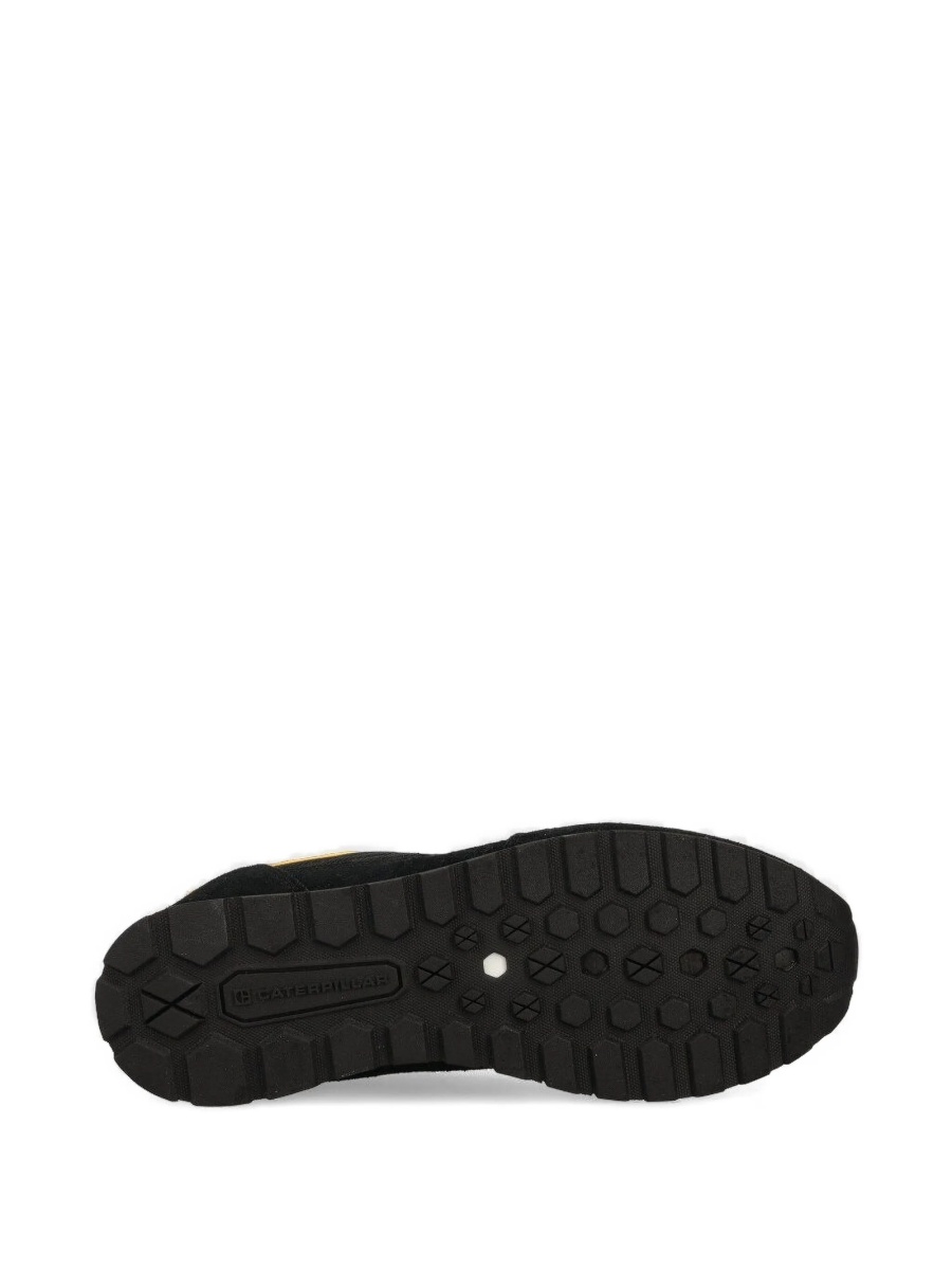 Sneakers Caterpillar negri din piele intoarsa si material textil - Img 3