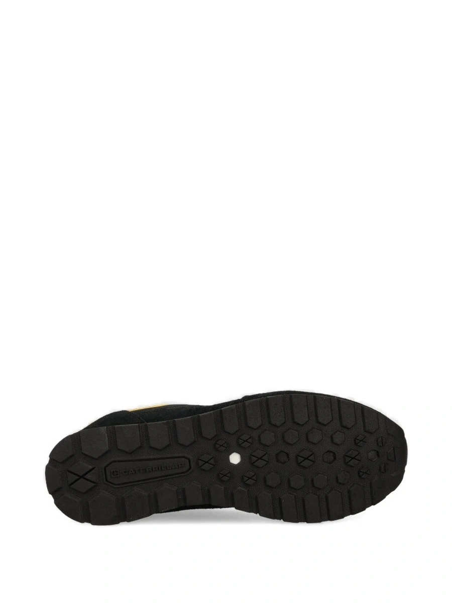Sneakers Caterpillar negri din piele intoarsa si material textil - Img 3