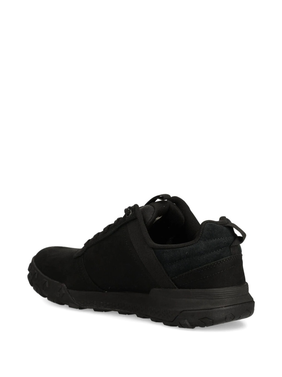 Sneakers Caterpillar negri din piele si plasa - Img 3