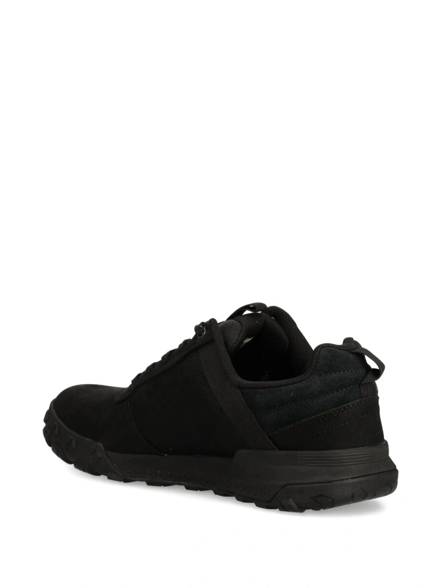 Sneakers Caterpillar negri din piele si plasa - Img 3