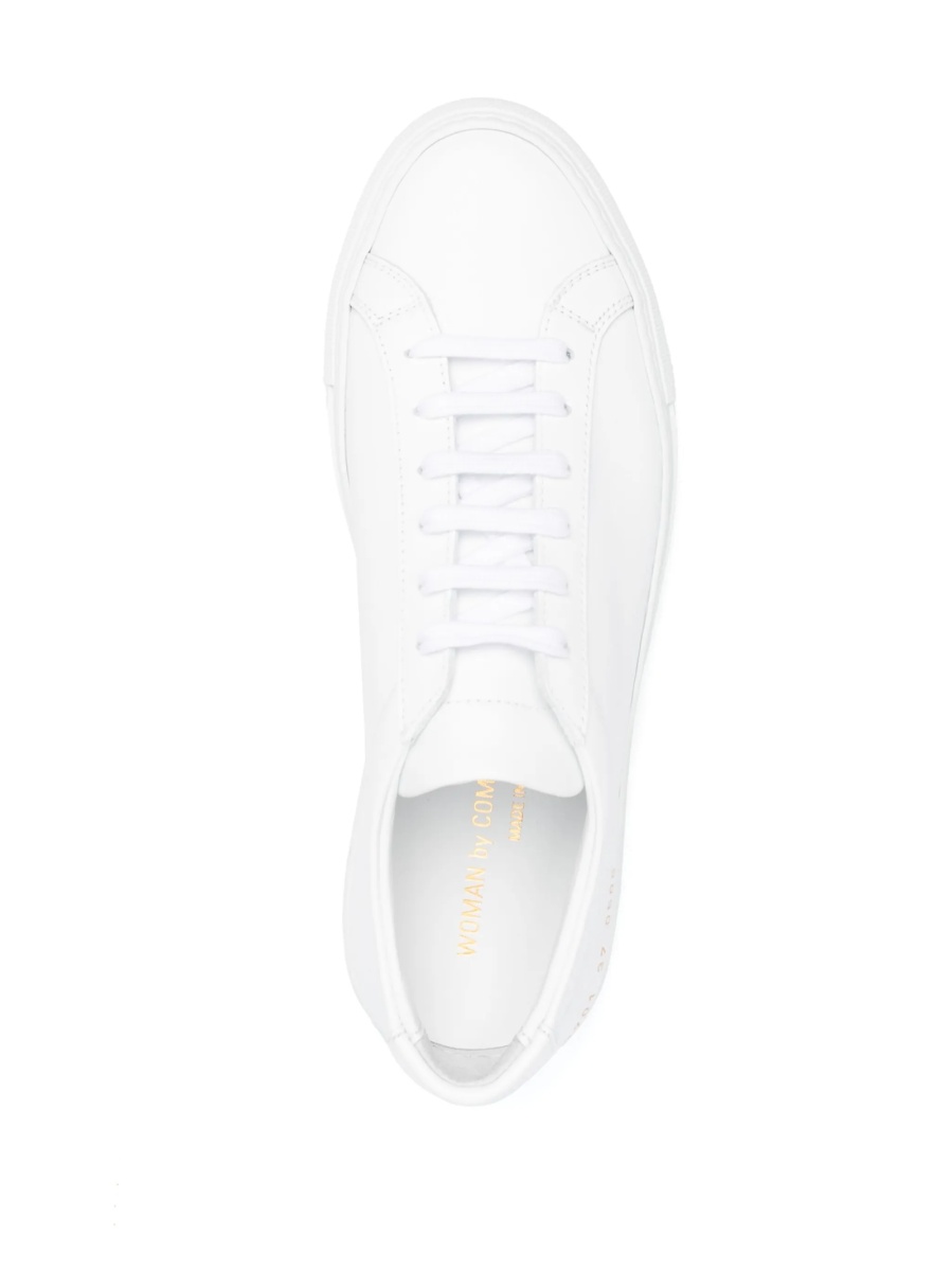 Sneakers Common Projects achilles neutri din piele - Img 4