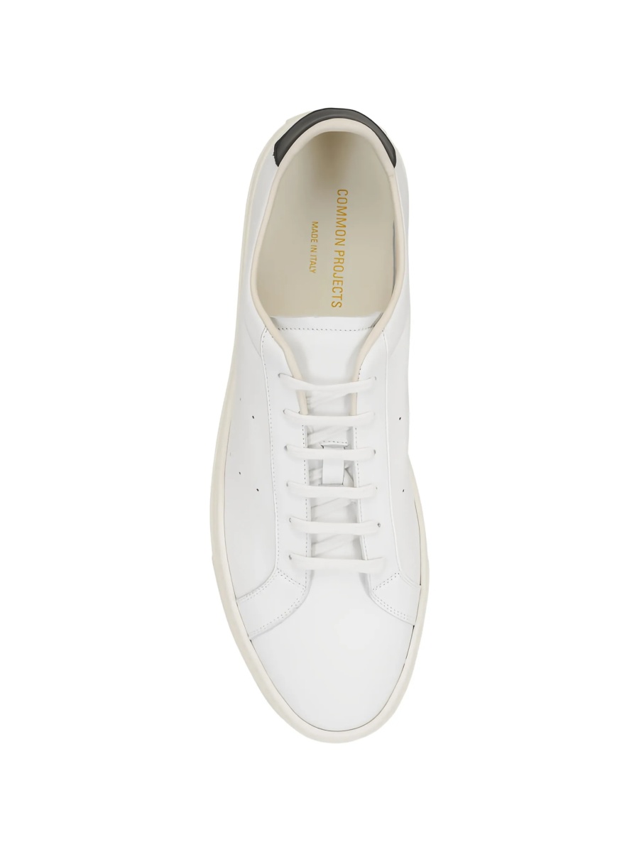 Sneakers Common Projects albi din piele - Img 2